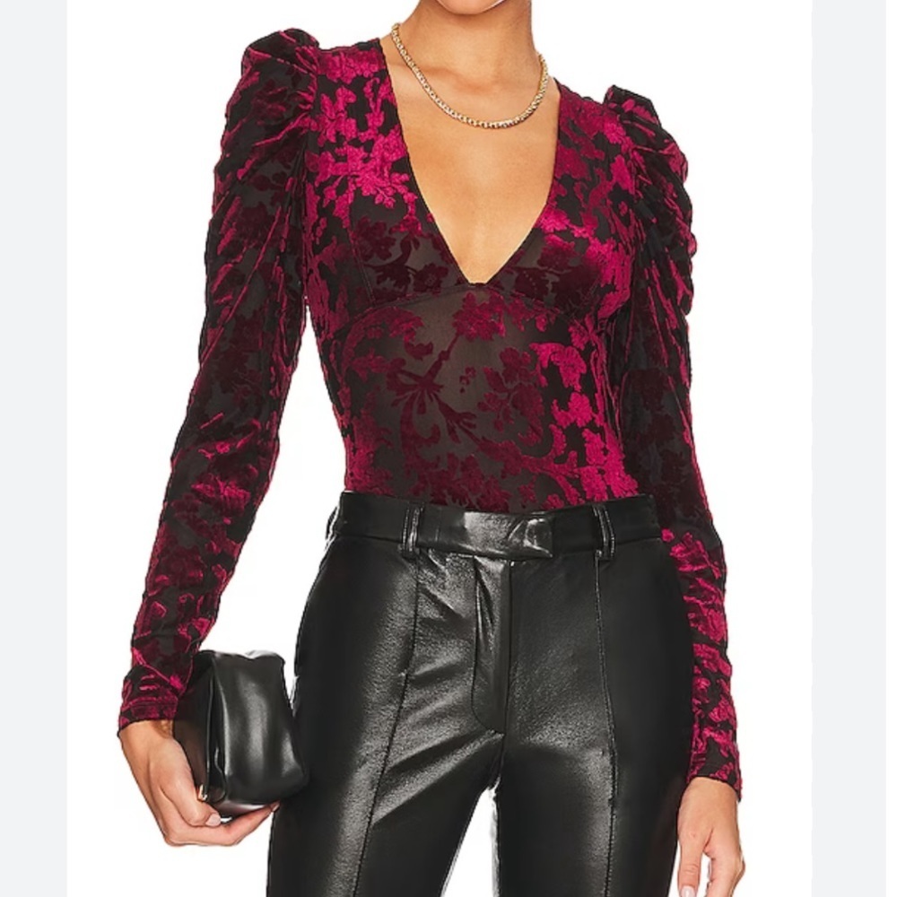 Free People Magic Hour Bodysuit NWT